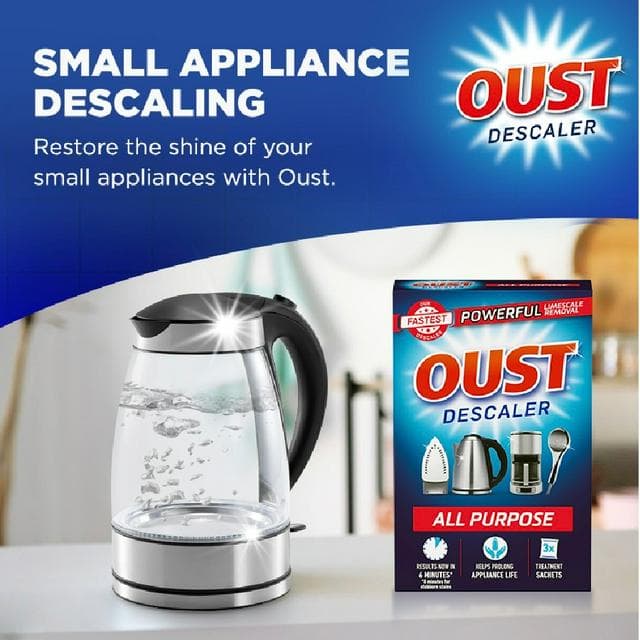 Oust All Purpose Descaler Sachets 3x25ml - gallery image 3