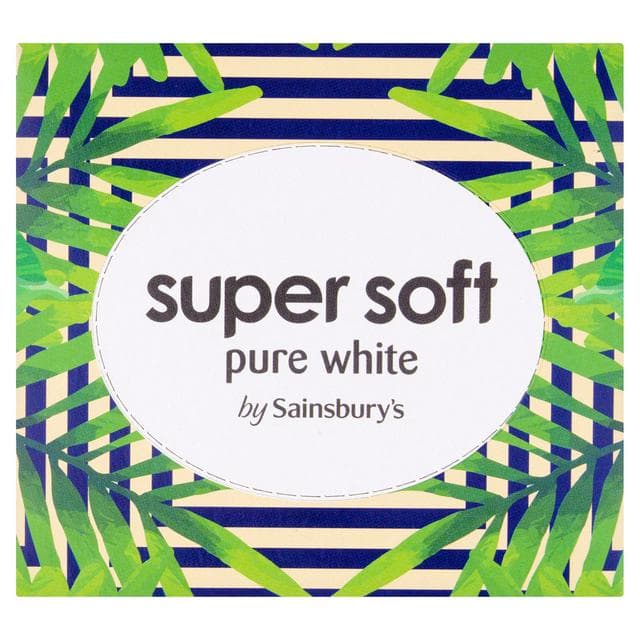 Sainsbury's Super Soft Pure White Tissues Cube 1x60 Sheets - gallery image 1