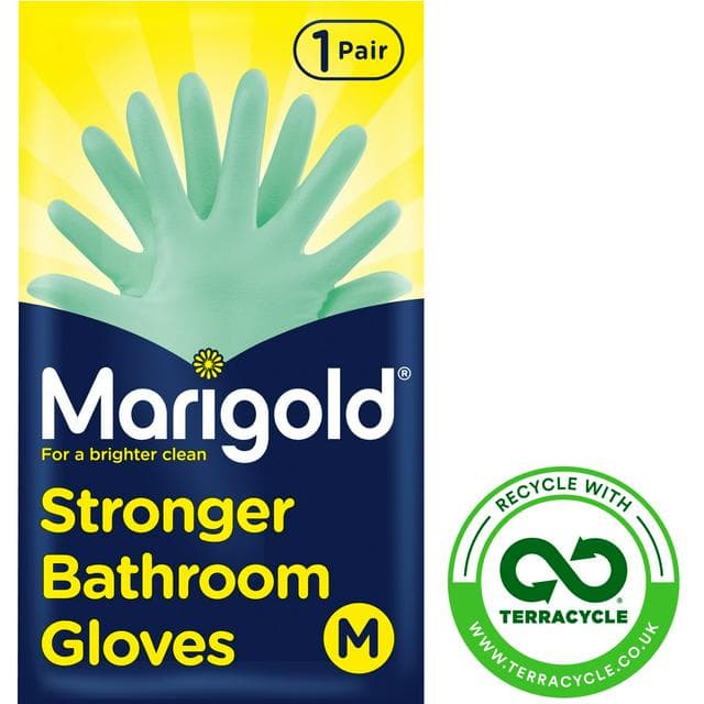 Marigold Longer Bathroom Gloves Medium - gallery image 1