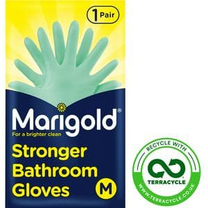 Marigold Longer Bathroom Gloves Medium