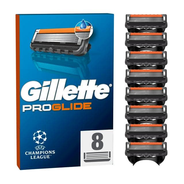 Gillette Fusion ProGlide Mens Razor Blades x8 - gallery image 1