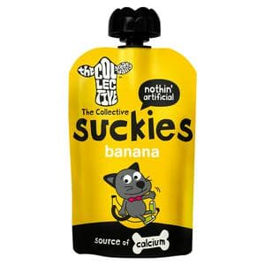 The Collective Suckies Banana Kids Yoghurt Pouch 90g