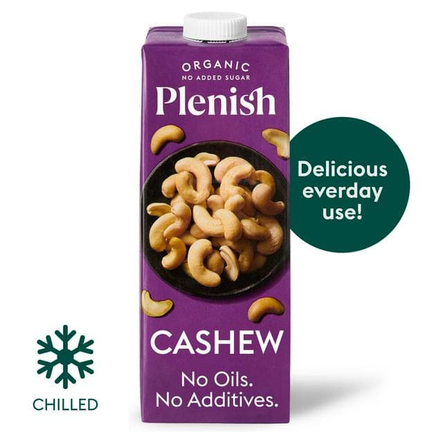 Plenish  1L Chilled Dairy Free Organic Cashew Drink - gallery image 1