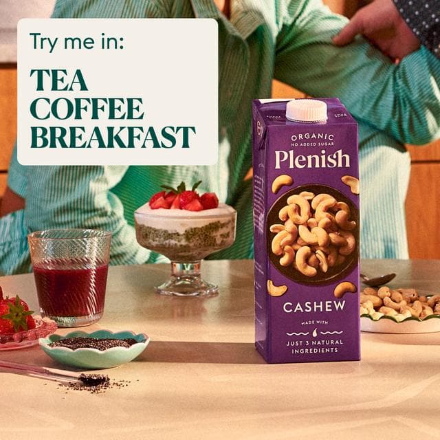 Plenish  1L Chilled Dairy Free Organic Cashew Drink - gallery image 4