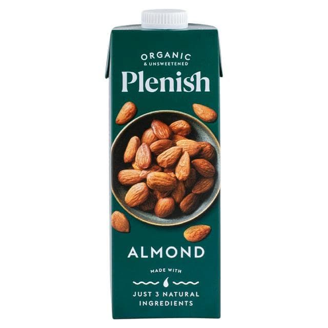Plenish 1L Chilled Dairy Free Organic Almond Drink - gallery image 1