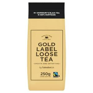 Sainsbury's Gold Label Fairtrade Loose Tea 250g