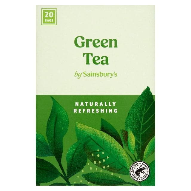 Sainsbury's Green Tea x20 Tea Bags 38g - gallery image 1