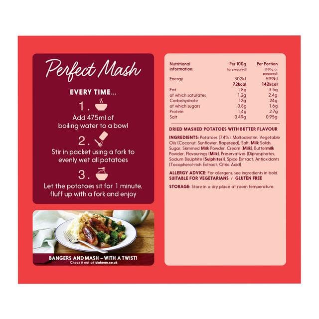 Idahoan Perfect Mash Buttery 109g - gallery image 2