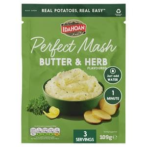 Idahoan Perfect Mash, Butter & Herb 109g