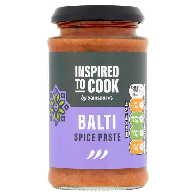 Sainsbury's Spicy Balti Curry Paste, Inspired to Cook 200g - gallery image 1