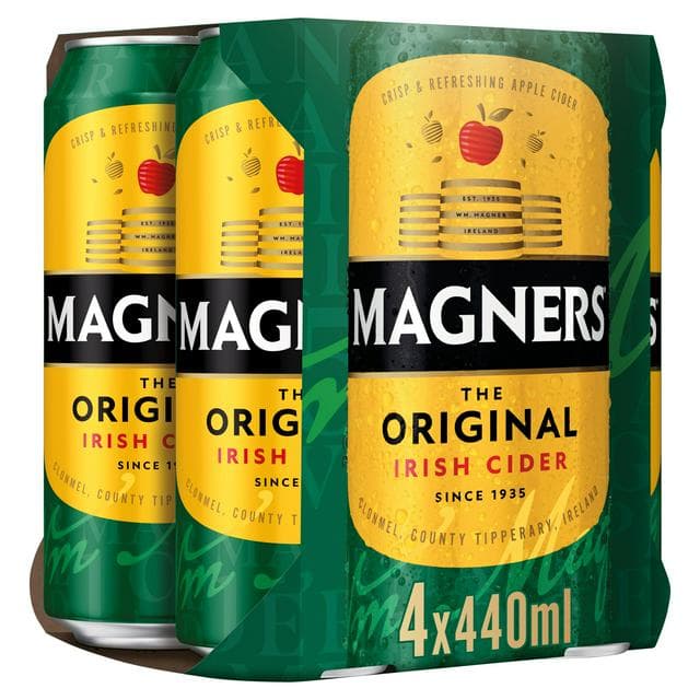 Magners Irish Cider Original Cans 4x440ml - gallery image 1