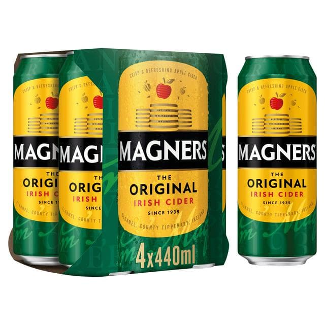 Magners Irish Cider Original Cans 4x440ml - gallery image 1
