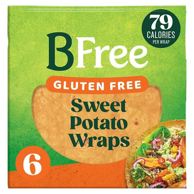 BFree Sweet Potato Wraps x6 - gallery image 1