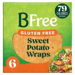 BFree Sweet Potato Wraps x6