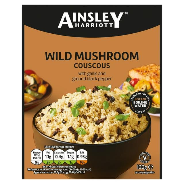 Ainsley Harriott Wild Mushroom Cous Cous 100g - gallery image 1