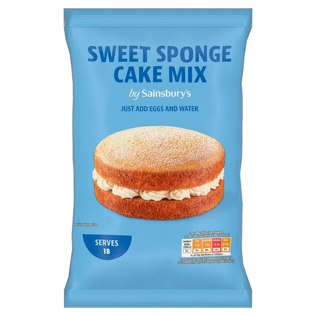 Sainsbury's Sweet Sponge Cake Mix 600g - gallery image 1