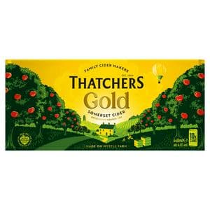 Thatchers 10 x 440ml Gold Apple Cider