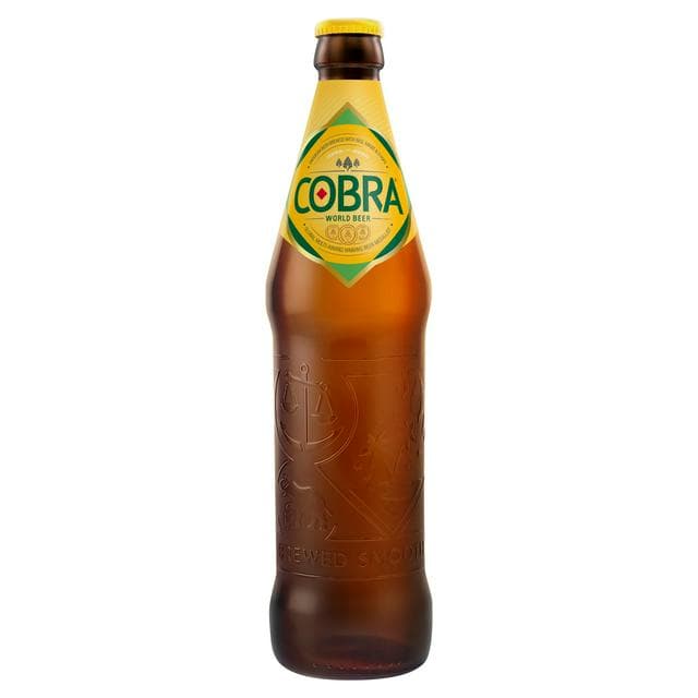 Cobra Premium World Lager Beer Bottle 620ml - gallery image 1