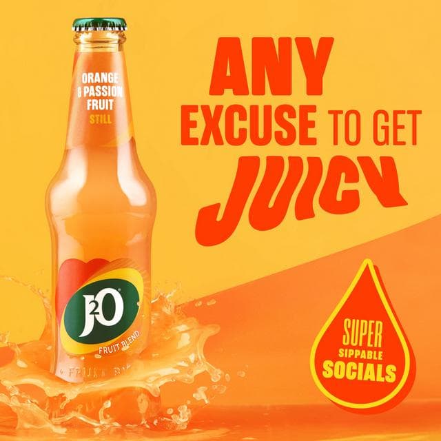 J2O Orange & Passion Fruit 10x275ml - gallery image 5