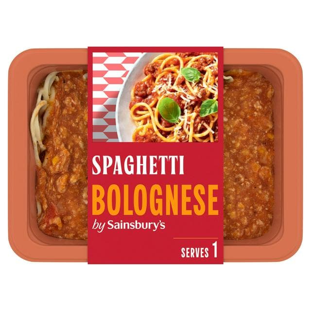 Sainsbury's Spaghetti Bolognese Ready Meal For 1 400g - gallery image 1