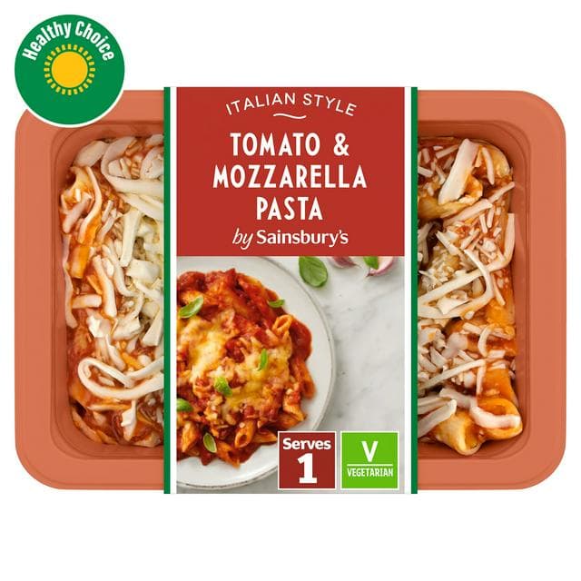 Sainsbury's Tomato & Mozzarella Pasta Bake Ready Meal For 1 400g - gallery image 1