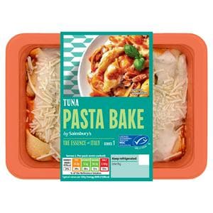 Sainsbury's Tuna Pasta Bake Melt Ready Meal For 1 400g