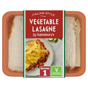 Sainsbury's Vegetable Lasagne Ready Meal For 1 400g