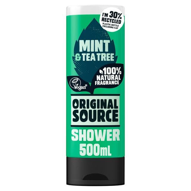 Original Source 500ml Mint & Tea Tree Shower Gel - gallery image 1