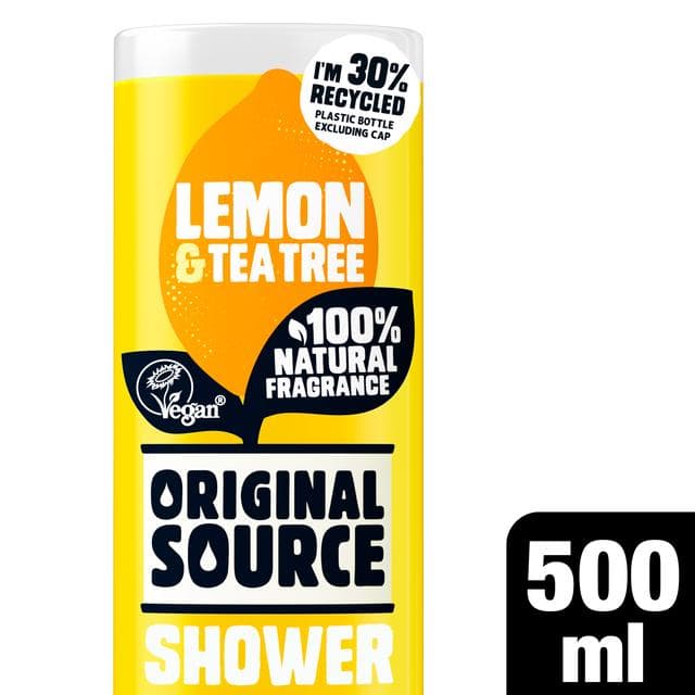 Original Source 500ml Lemon & Tea Tree Shower Gel - gallery image 2
