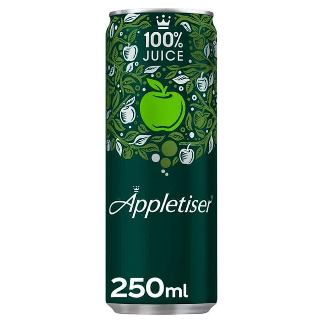 Appletiser 250ml Sparkling Apple Juice Can - gallery image 1
