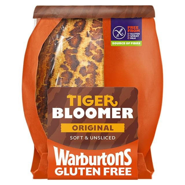 Warburtons Tiger Artisan Bloomer, Gluten Free 400g - gallery image 1