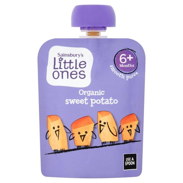 Sainsbury's Little Ones Organic Simply Sweet Potato 6+ Months 70g - gallery image 1