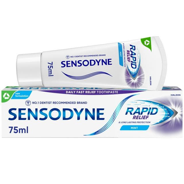 Sensodyne Rapid Relief Original Sensitive Toothpaste 75ml - gallery image 1