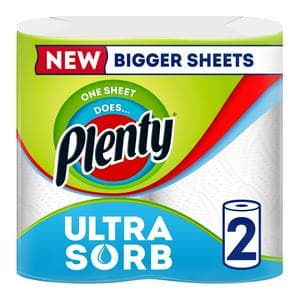 Plenty 2 x Ultrasorb Kitchen Rolls