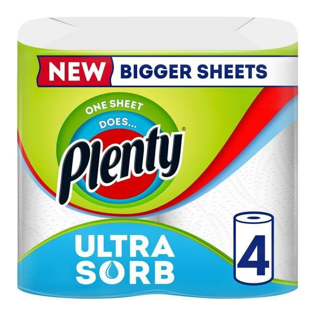 Plenty 4 x Ultrasorb Kitchen Rolls - gallery image 1