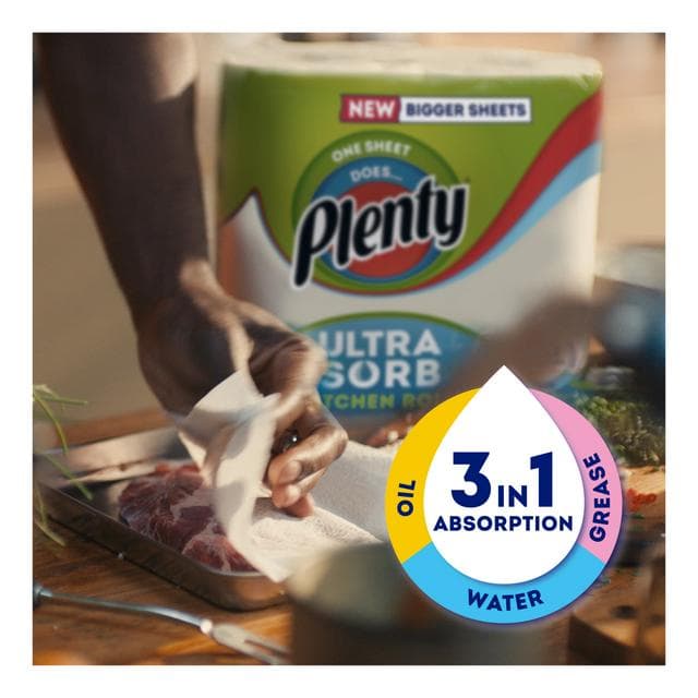 Plenty 4 x Ultrasorb Kitchen Rolls - gallery image 4