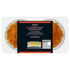Sainsbury's Corned Beef Crispbake x2 227g