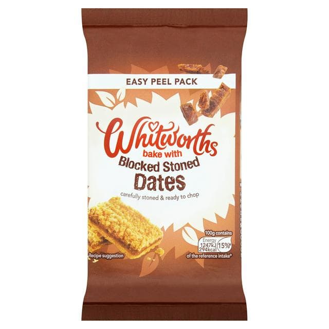Whitworths Blocked Stoned Dates 350g - gallery image 1