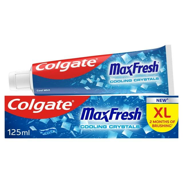 Colgate Max Fresh Cooling Crystals Toothpaste 125ml - gallery image 1