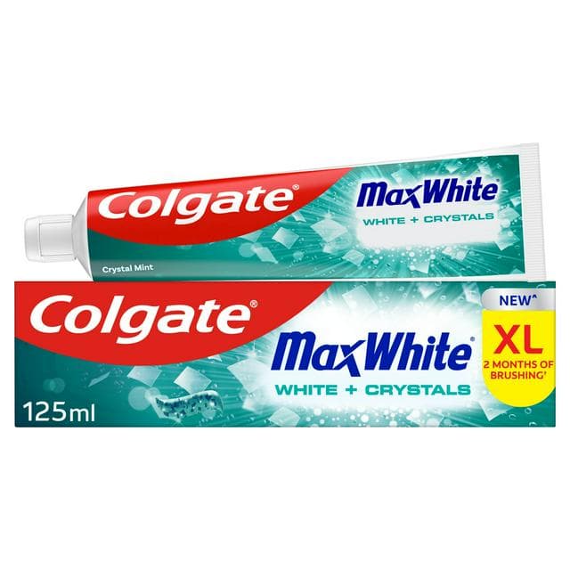 Colgate Max White Crystal Whitening Toothpaste 125ml - gallery image 1