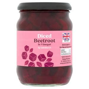 Sainsbury's Diced Pickled Beetroot in Vinegar 340g (221g*)