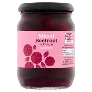 Sainsbury's Sliced Pickled Beetroot in Vinegar 340g (215g*)