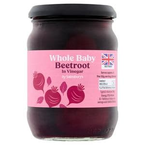 Sainsbury's Whole Baby Pickled Beetroot in Vinegar 340g (221g*)