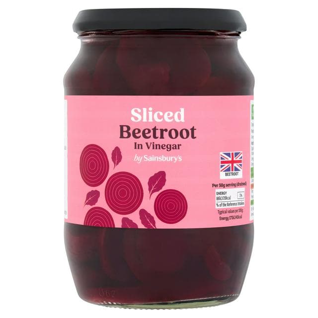 Sainsbury's Sliced Pickled Beetroot in Vinegar 710g (462g*) - gallery image 1