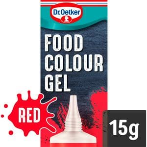 Dr. Oetker Extra Strong Red Food Colouring Gel 15g