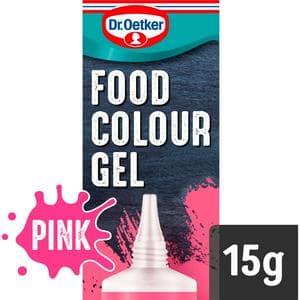 Dr. Oetker Extra Strong Pink Food Colouring Gel 15g