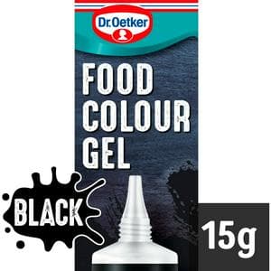 Dr. Oetker Extra Strong Black Food Colouring Gel 15g