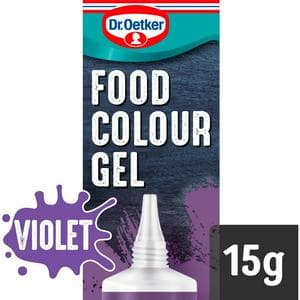 Dr. Oetker Extra Strong Violet Food Colouring Gel 15g