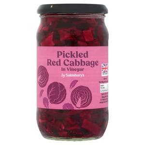 Sainsbury's Pickled Red Cabbage in Vinegar 440g (190g*)