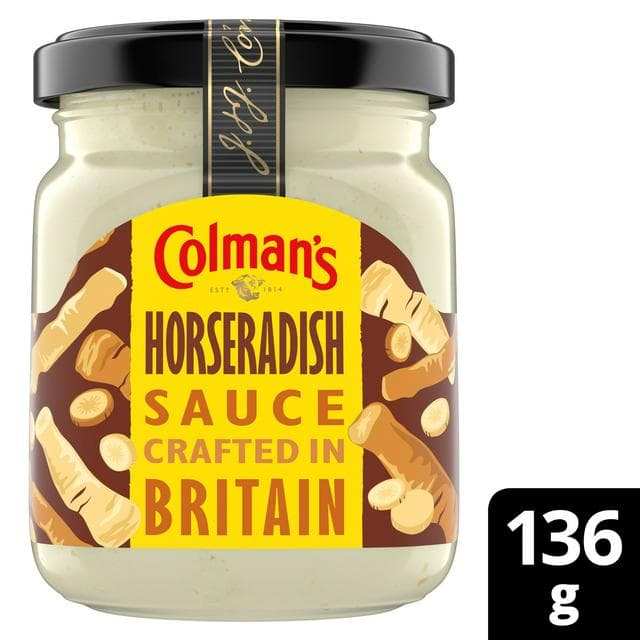 Colman's Horseradish Sauce 136g - gallery image 1